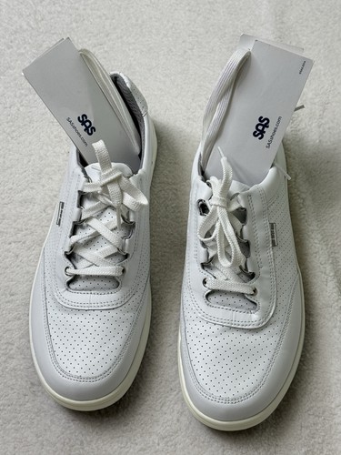 SAS Damenschuhe sportlich Lux weiß Perforationen Gehen bequem brandneu Größe 10 - Bild 9 von 11