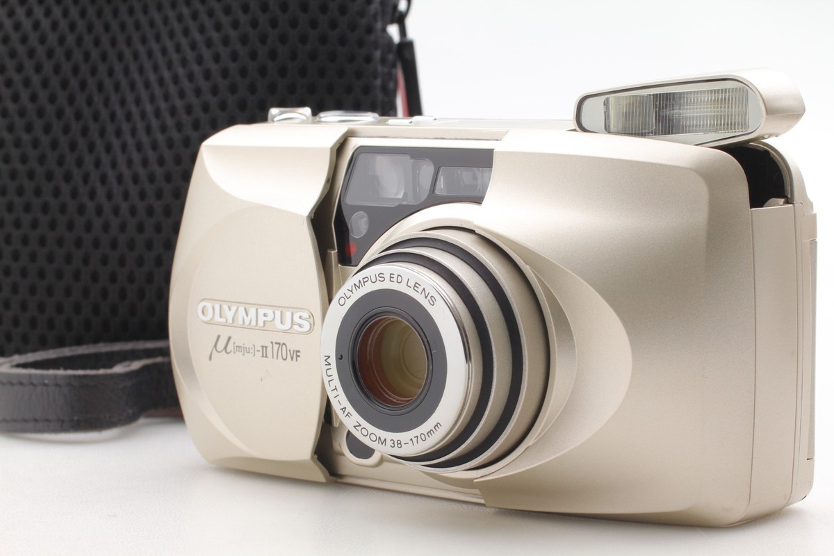 MINT ] Olympus mju μ stylus ii II 170 VF 35mm Compact Film Camera