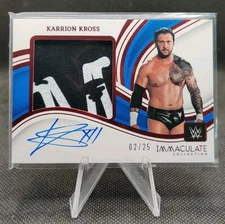 2023 Panini Immaculate WWE Memorabilia Autograph /25 #PM-KKR Karrion Kross Card