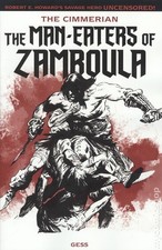 Cimmerian The Man-Eaters of Zamboula 1D Recht Variant NM 2021 Stock Image