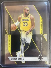 2023-24 Phoenix LeBron James Fade To Black #3 Los Angeles Lakers