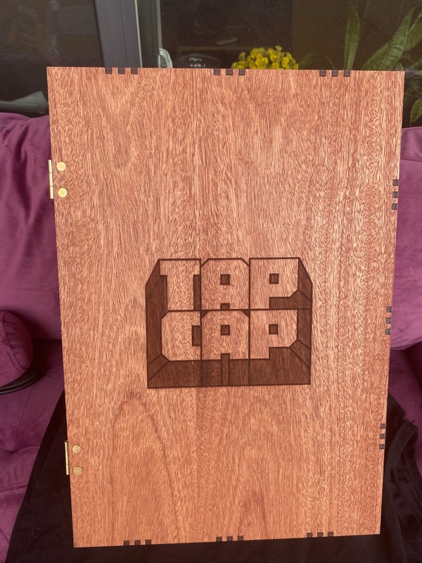 TapCap UNRELEASED/ 1 of 1 XL orange slime guy (signed by clix and lacy)