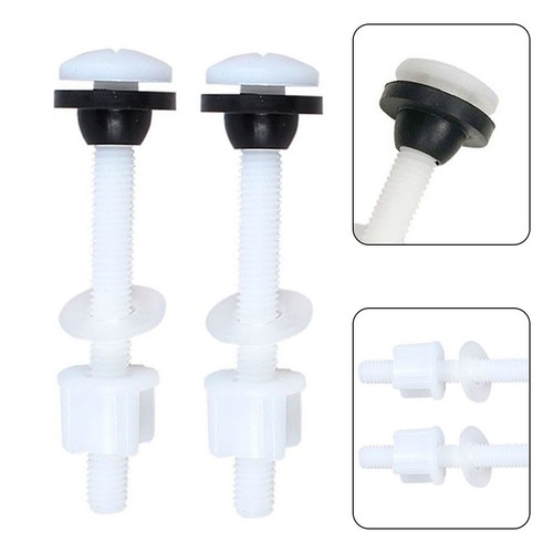 Cálido 2 Piezas Baño WC Tanque de Agua Tornillos 8 x 2,4 cm WC Tornillo de Fijación - Imagen 4 de 10