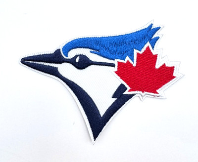 Toronto Blue Jays MLB Baseball Team Logo zum Aufbügeln Aufnäher Patch USA