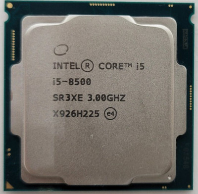 Intel Core i5-8500 3.00GHz 9MB Six Core LGA 1151 CPU SR3XE