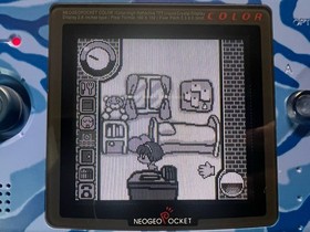SNK Neo Geo Pocket Color Camouflage Blue with IPS Screen Mod & Free Game
