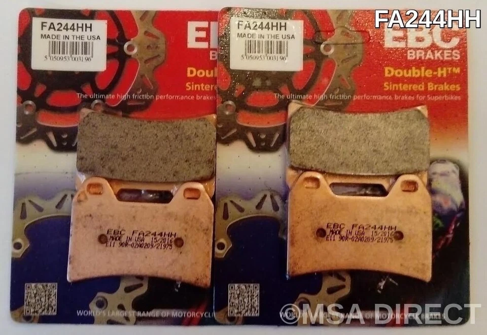 Pastillas de freno delanteras sinterizadas EBC para APRILIA DORSODURO 750 DE FÁBRICA (2010 a 2013) Foto 2 de 4