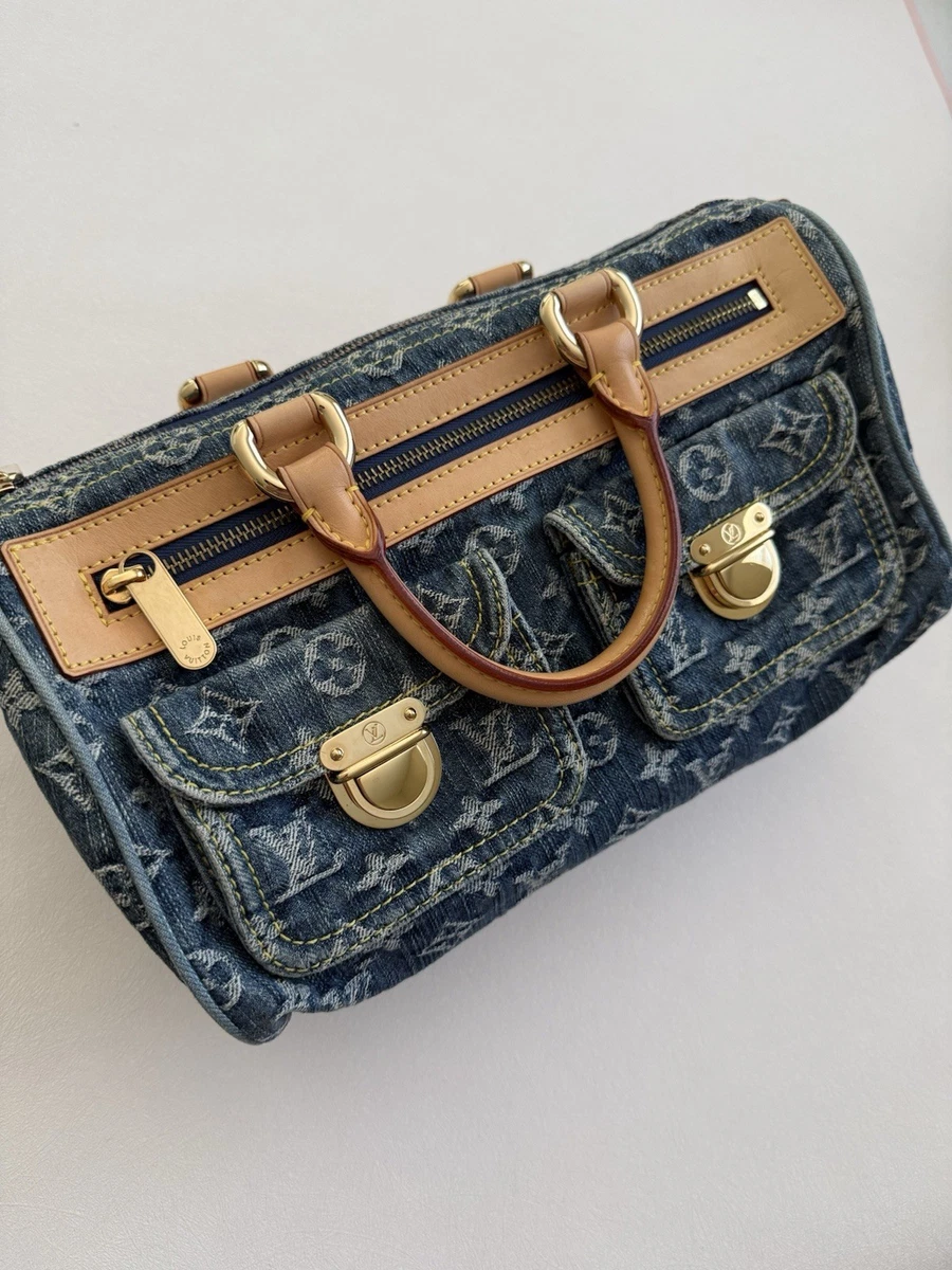 Louis Vuitton Speedy Denim Exterior Bags & Handbags for Women for