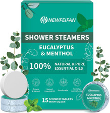 Shower Steamers Aromatherapy, 15 Pack Basket Set for Mothers Day Gifts for Mom,