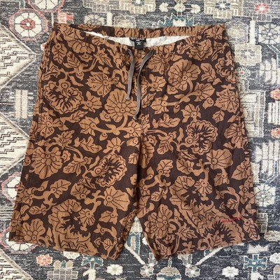 Vintage Polo Jeans Co Ralph Lauren Shorts Men s 38 Bermuda Style Flowers Pattern