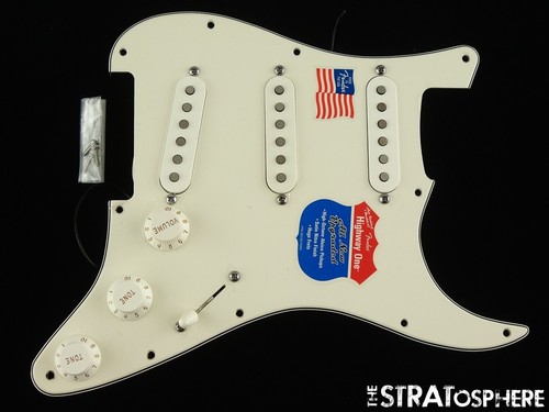 USED Fender American Highway 1 Strat LOADED PICKGUARD PICKUPS Guitar USA