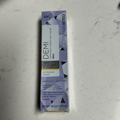 Ion Hair Color Brilliance Demi Permanent Creme 9NA-9.01 Very Ash Light Blonde