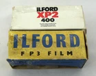 Ilford FP3 & XP2 expired 120 B&W rollfilm - 2 rolls