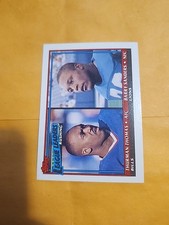 1991 Topps Football Card Thomas/Sanders Rushing Leaders #9