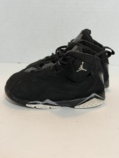 Size 7 C Nike Air Jordan True Flight Black 343797-010 Sneakers Toddler