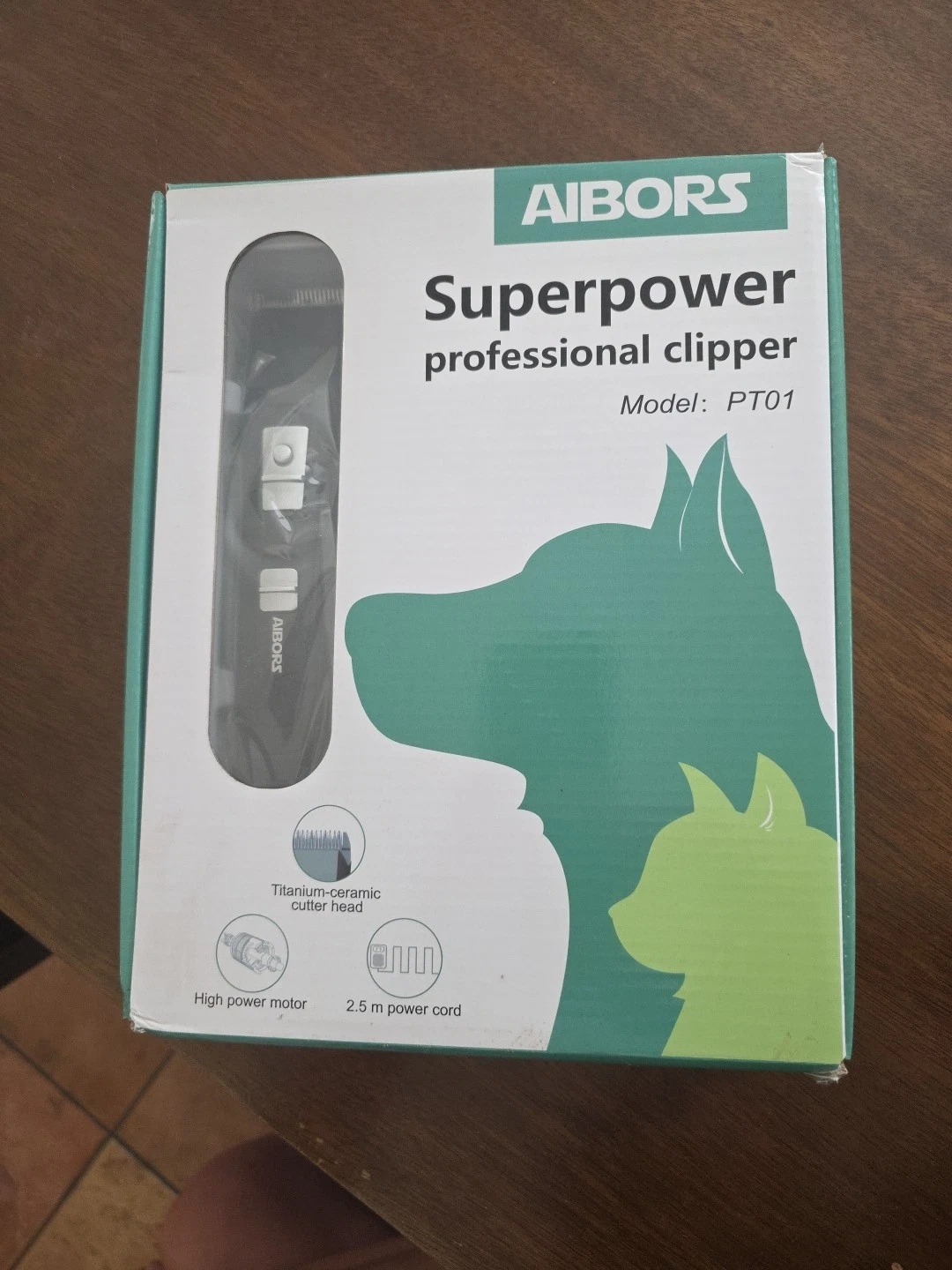 Aibors Superpower Professional Pet Clippers NEW in Box