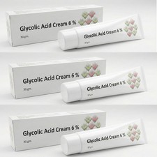 AHA Strong Brightening Body Cream Hydroxy Acid Glycolic Acid 6 Percent - 3 x 1oz