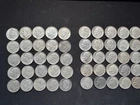 (50) 1964 ROOSEVELT DIME 90% SILVER 10 CENT LOT ROLL $5 FACE