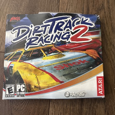 #ad #ad 2002 Atari Dirt Track Racing 2 Ratbag PC CD Rom $24.99