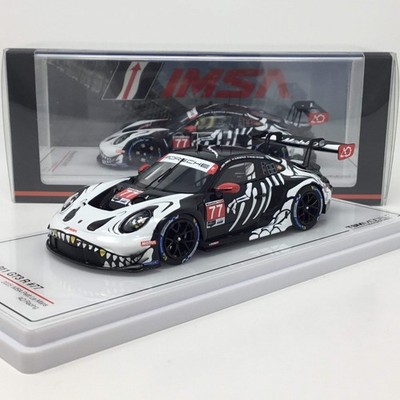 Porsche 911 GT3 R #77 2025 IMSA Petit Le Mans AO Racing 1:43 Diecast Model