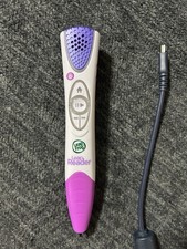 Leap Frog Leap Reader Reading Writing System Purple Rechargeable Pen w/Charger