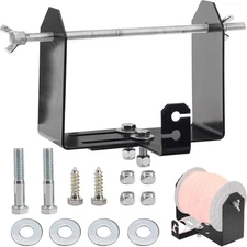 Weed Wacker Trimmer Line Holder Adjustable Width (4.5"-8.6"), Supports BLACK 