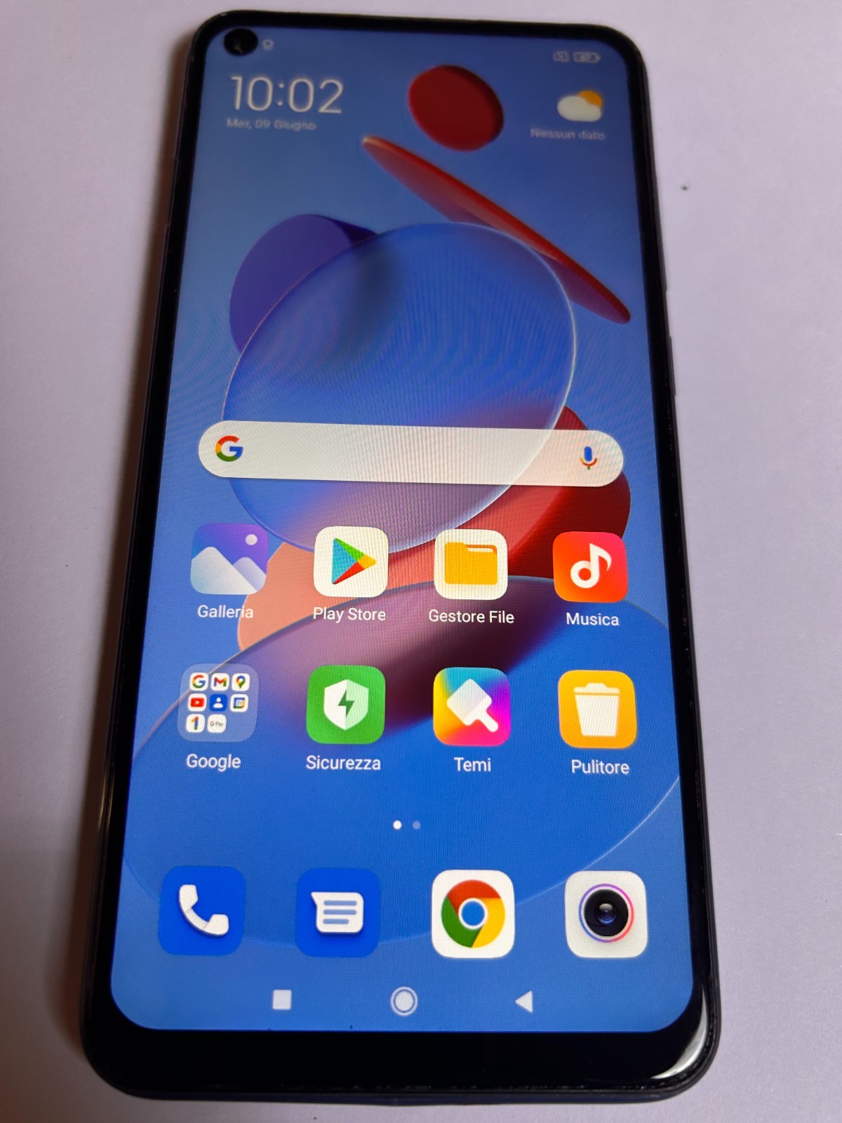 SMARTPHONE REDMI NOTE 9 CON DISPLAY NUOVO 128GB BUONO STATO