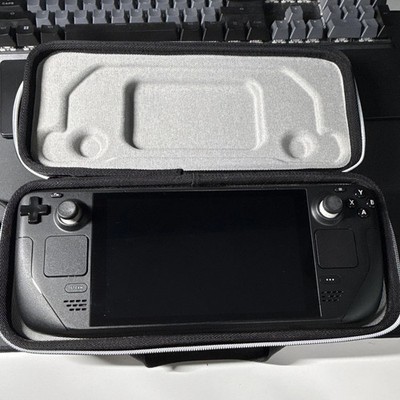 Valve Steam Deck LCD 512GB Handheld System, With Charger and Travel Case