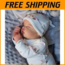 Adorable 18-Inch Quinbee Baby Doll with Floral Outfit & Interactive Features