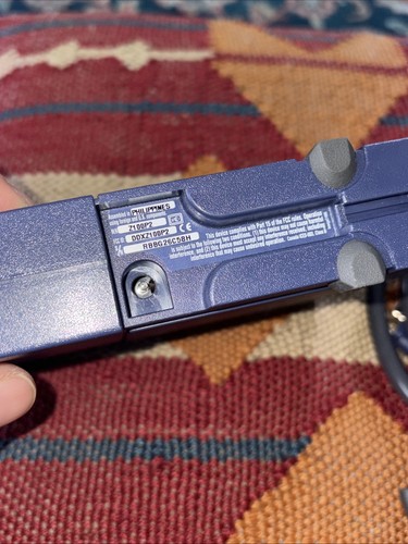 Iomega Zip Z100P2- 100MB External PC Zip Drive - Blue - No Power Supply Untested - Afbeelding 6 van 6