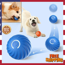 Smart Dog Toy Ball USB Electronic Interactive Pet Toy Automatic Moving Bouncing