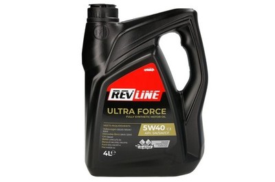 For Revline Ultra F. C3 5W40 4L Engine Oil 5W40 4L ULTRA FORCE RUFC35404 Engine