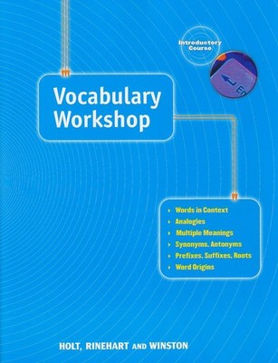 Vocabulary Workshop: Introductory Course