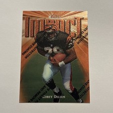 Corey Dillon 1997 Finest Rookie Card #176 Cincinnati Bengals