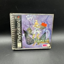 Alundra (Sony PlayStation 1, 1997) Working, Game Disc, Case & Manual (No Map)
