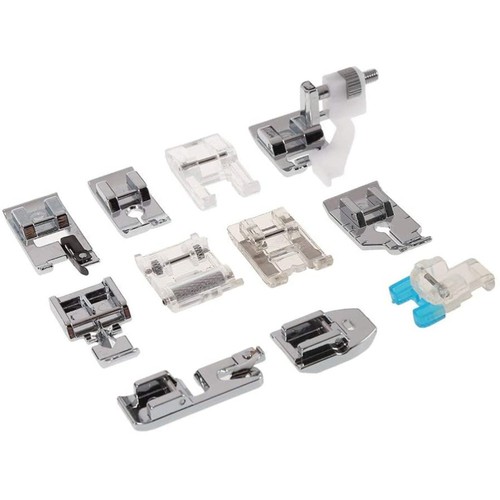 Sewing Machine Presser Foot Kit Universal Rolled Hemmer Knitting Maching - Picture 9 of 11