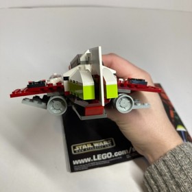 LEGO Star Wars Jedi Starfighter 7143 Complete With Instructions + Minifig