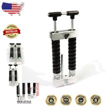 Pro 45ml Aluminum Twin Injector - Locking Nozzle, Soft Plastic Fishing Lure Mold