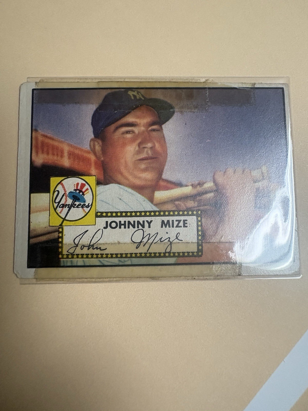 1952 Topps - Johnny Mize #129