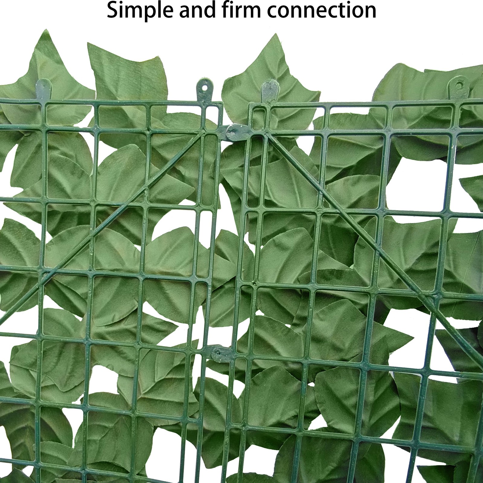 Artificial Ivy Privacy Fence Wall Screen,40X160 in UV-Anti Faux Greenery Back...