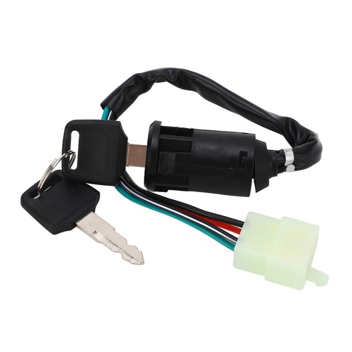 ˜4 Pin Wire Ignition Key Switch Sensitive Ignition System Switch With 2 Keys For - Picture 6 of 24