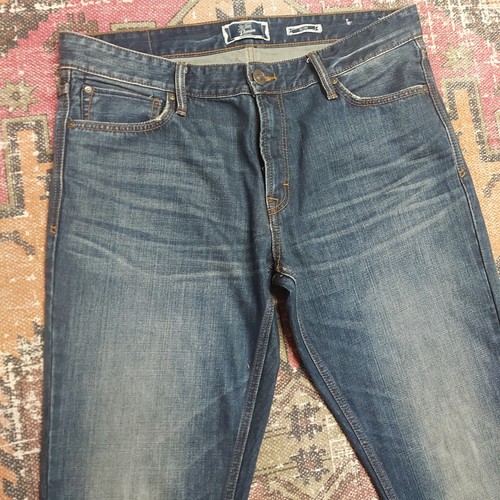 36x30 FAT FACE Jeans Mens Slim Blue 100% Cotton Excellent Condition 36S - Picture 2 of 13