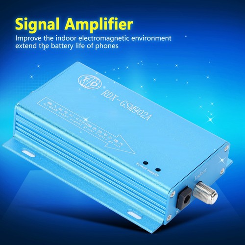 GSM902 Cell Phone Signal Amplifier Low Noise Wide Coverage Mobile Repeater Fit - Photo 16 sur 23