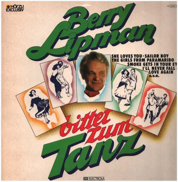Berry Lipman Walkin’ in Bavaria 7' スキャット LP Berry Lipman & His Orchestra Berry Lipman Bittet Zum Tanz NEAR