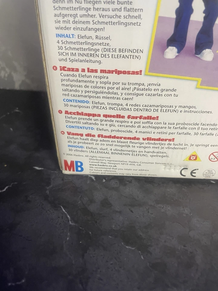 Elefun Butterfly Catching Game By MB Games 2006 Tested Working & Complete boxed - Image 3 of 4