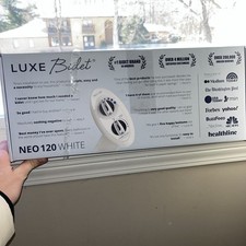 Luxe Bidet Neo 120 Self Cleaning Nozzle Fresh Water Non Electric