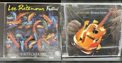 Lee Ritenour CD Lot Of 2, Festival & 6 String Theory