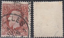 Belgium 1869 - Used. Mi Nr.:34 Ab. Bel Cat Nr.:37+Certificate(EB) AR-12892