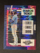 Bobby Witt Jr 2022 Chronicles Contenders Optic Pink Pulsar Rookie RC #19 Royals