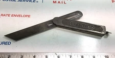 Antique Stanley Metal Sliding T Bevel 8" Blade Square - U.S.A  7-14-08 Patent